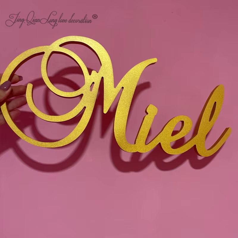 Baby Name Wall Art - Aangepaste gepersonaliseerde houten naam teken aangepaste
