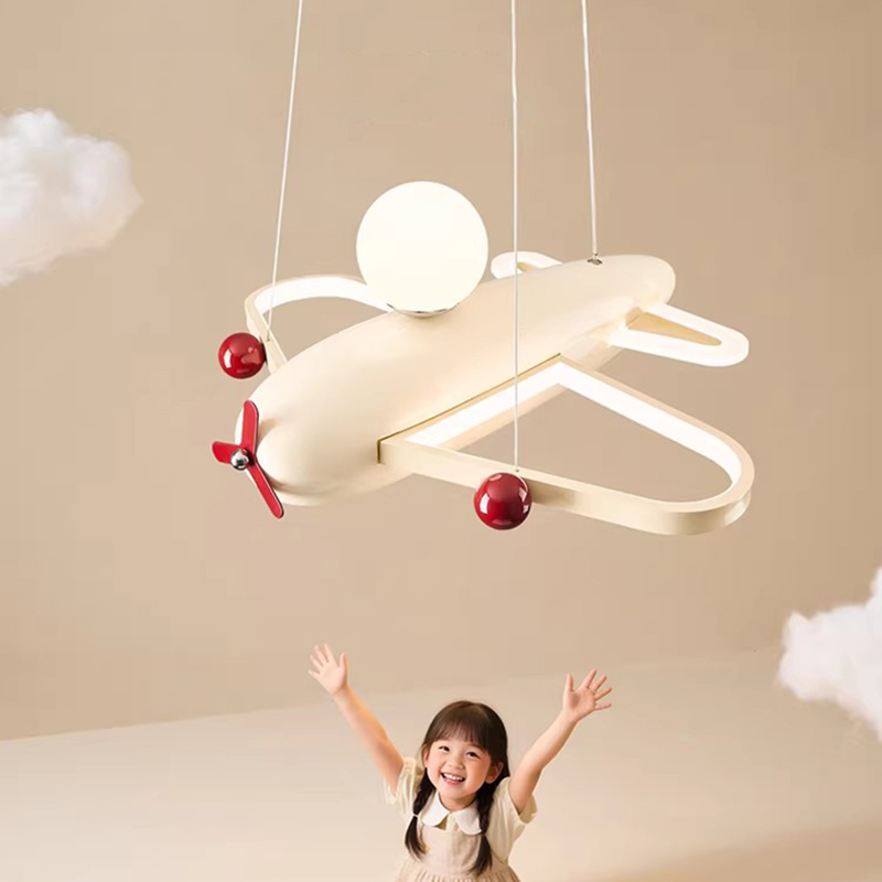 Baby Nursery Chandelier - Kinderkamer Slaapkamer Vliegtuigkroonluchters Babykamer Decor Lampen