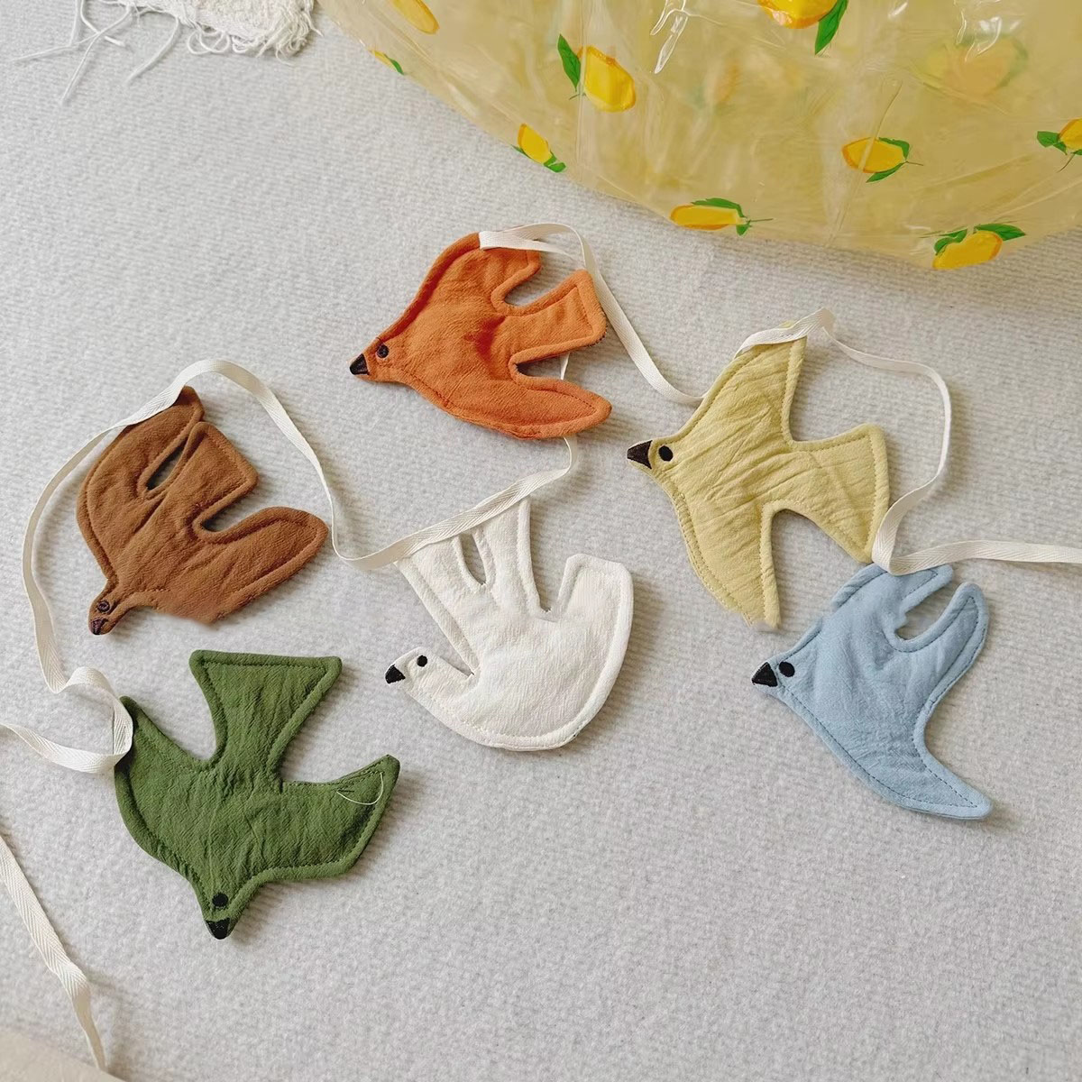 Baby Nursery Bunting - Kinderkamer Kinderkamer Stoffen Bunting Vogelvlaggen Party