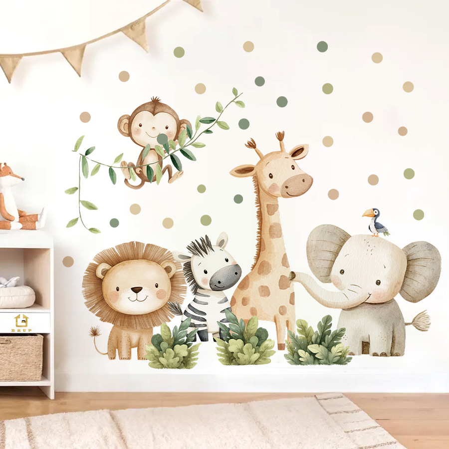 Boho bosdieren muurstickers vo - Baby Nursery Accessories recensie en prijs