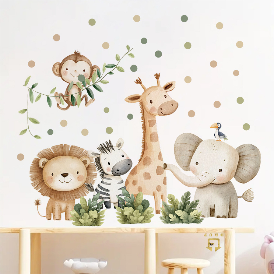Boho bosdieren muurstickers vo - Baby Nursery Accessories recensie en prijs