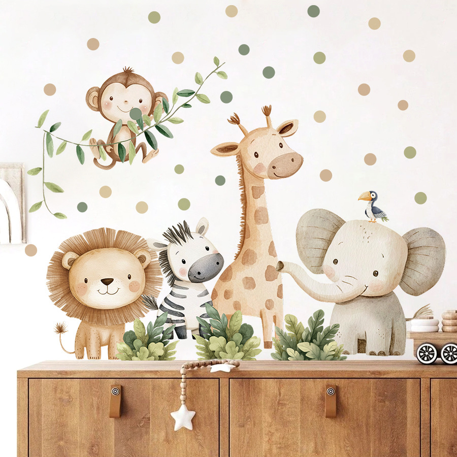 Boho bosdieren muurstickers vo - Baby Nursery Accessories recensie en prijs