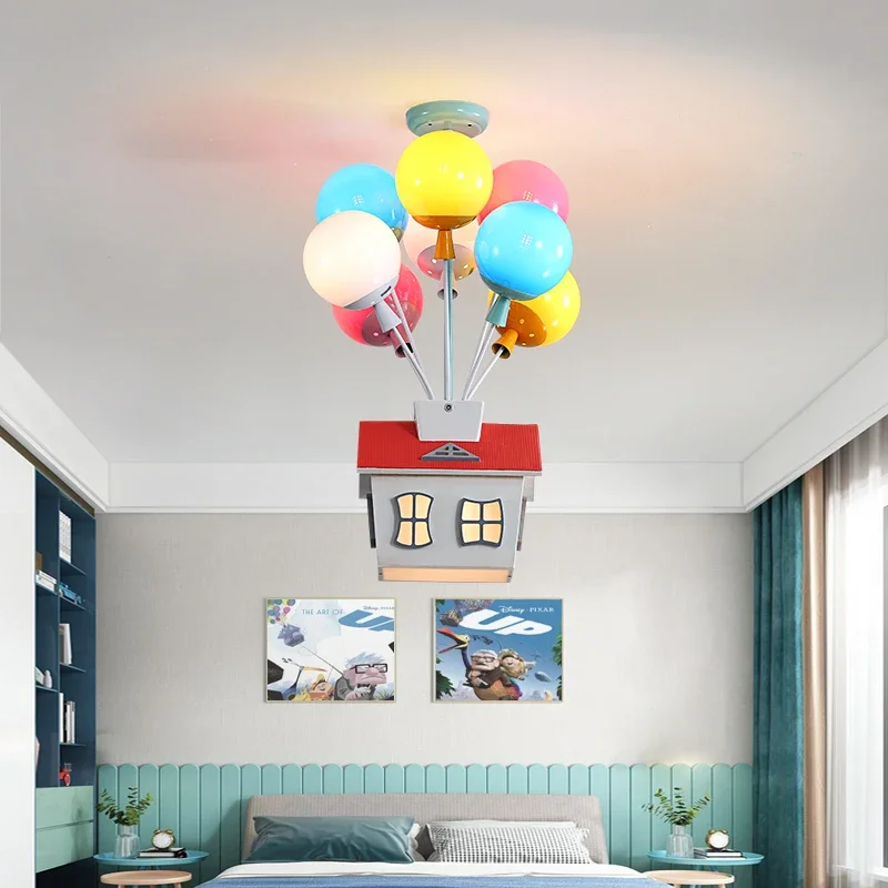 2026 Kleurrijke Ballon Huis Ho - Baby Nursery Chandelier recensie en prijs