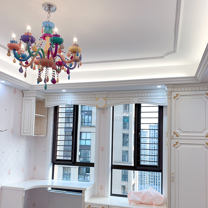 Macaron-kroonluchter Kinderkam - Baby Nursery Chandelier recensie en prijs
