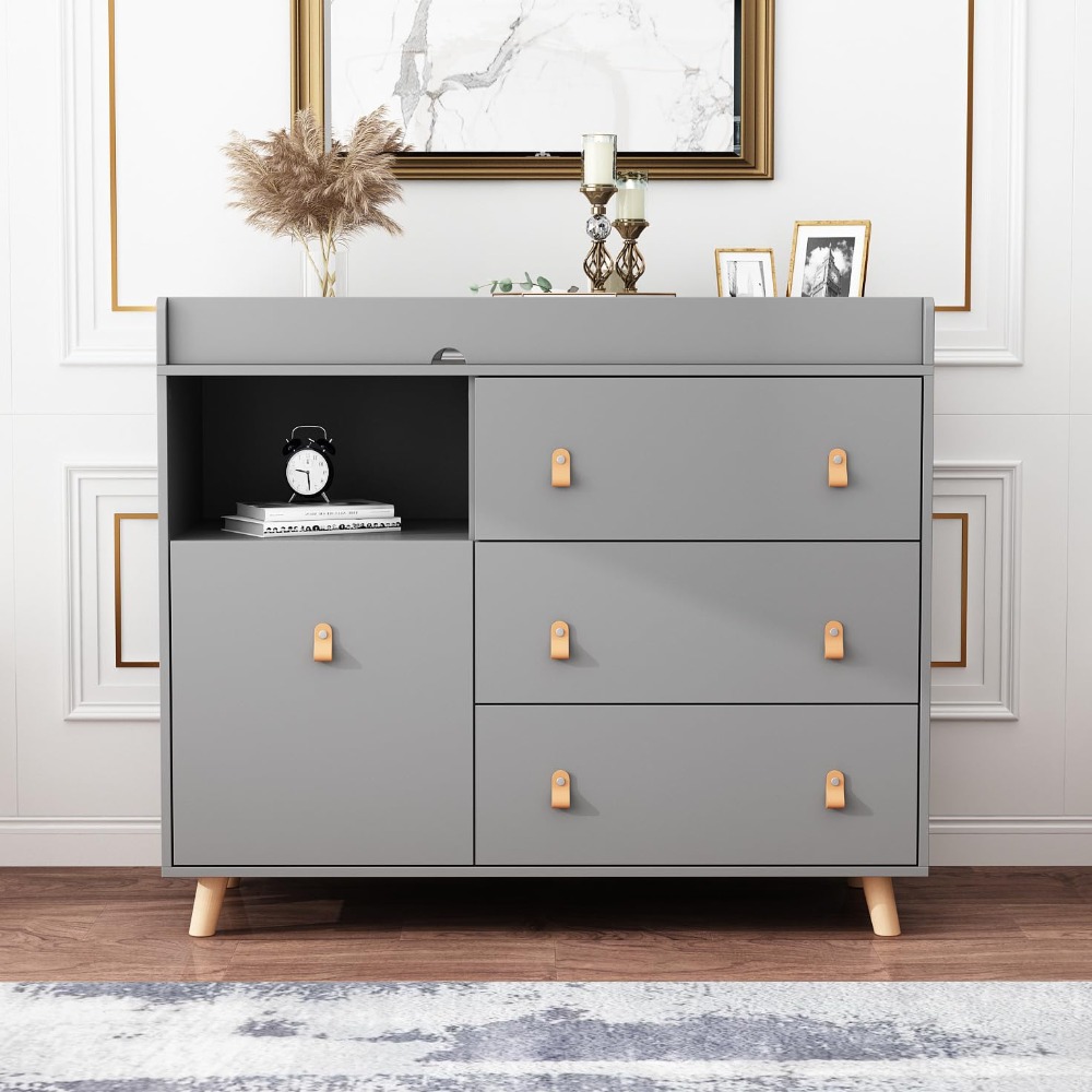 Babycommode commode, twee-in-é - Baby Nursery Dresser recensie en prijs