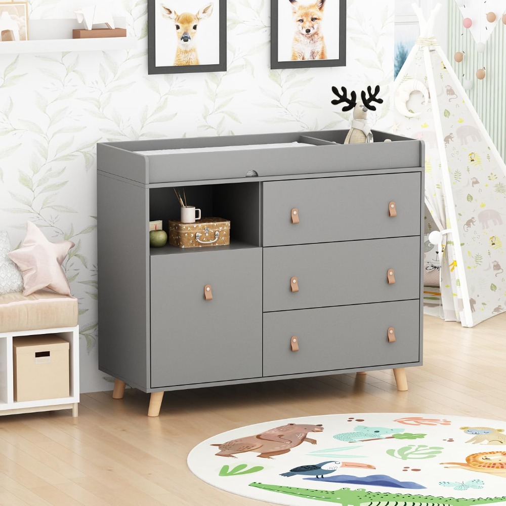 Babycommode commode, twee-in-é - Baby Nursery Dresser recensie en prijs
