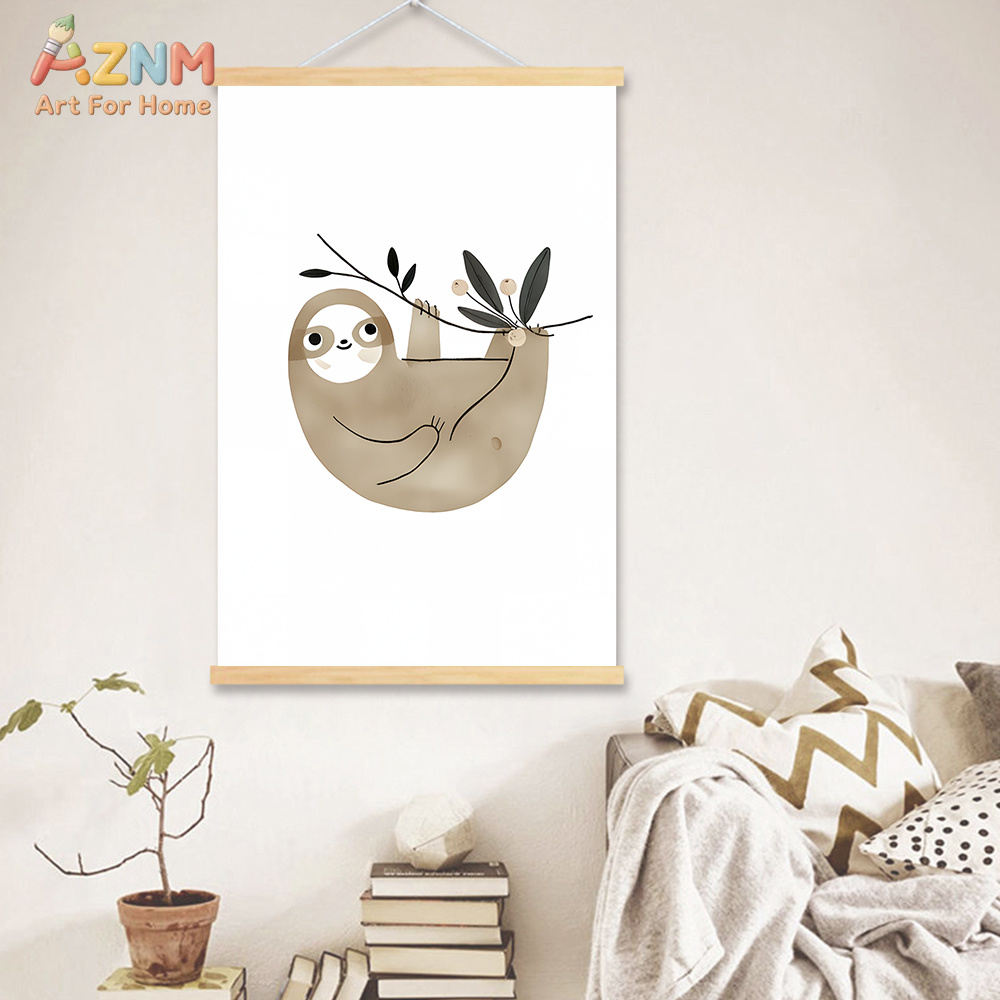 AZNM Neutrale Boho Safari Dier - Baby Nursery Giraffe recensie en prijs