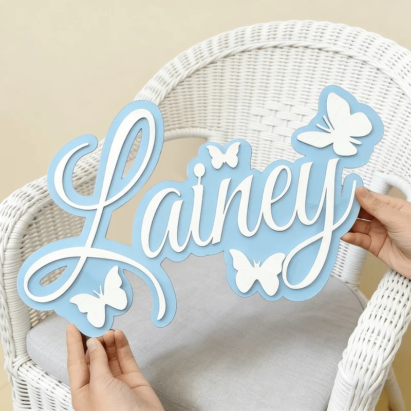 Gepersonaliseerde baby-naambor - Baby Nursery Kids recensie en prijs