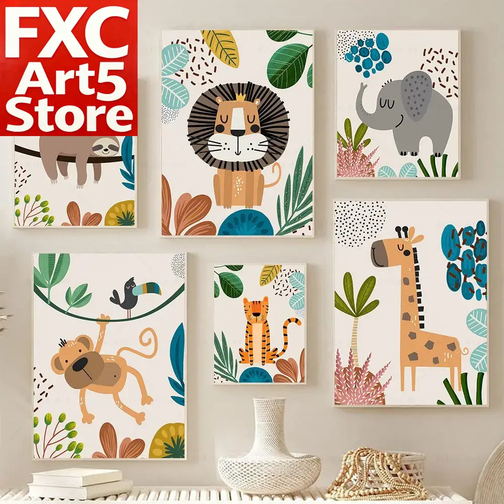 Boho Aap Leeuw Giraffe Vogel Z - Baby Nursery Kids recensie en prijs