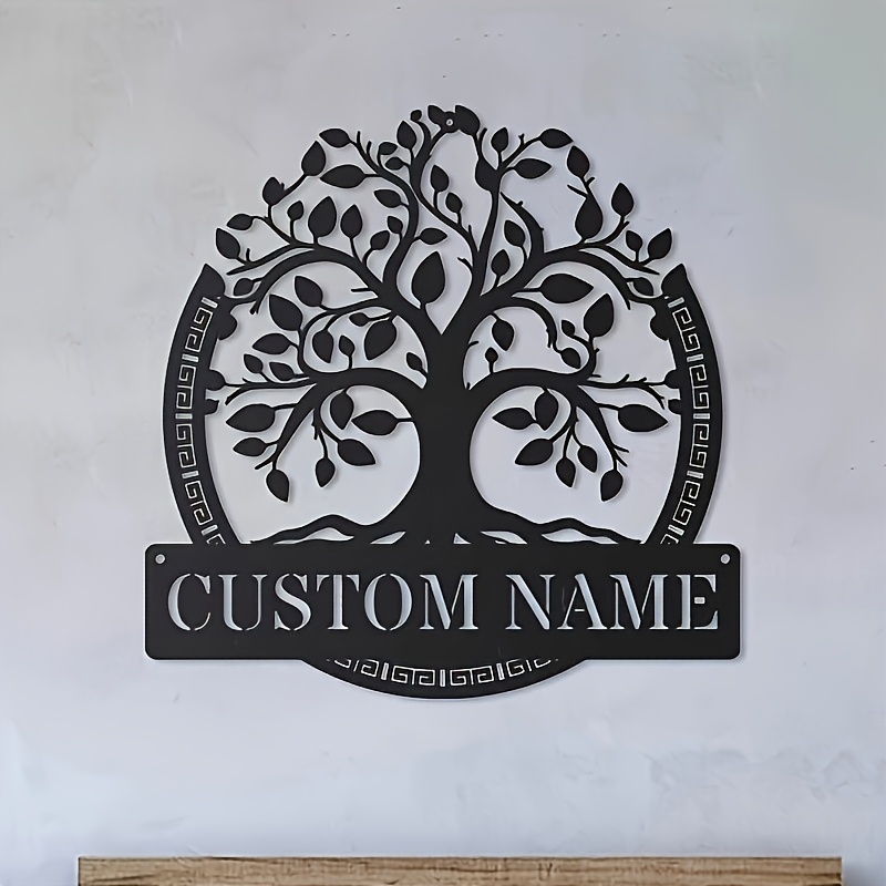 Wanddecoratie van metaal met d - Baby Name Wall Art recensie en prijs