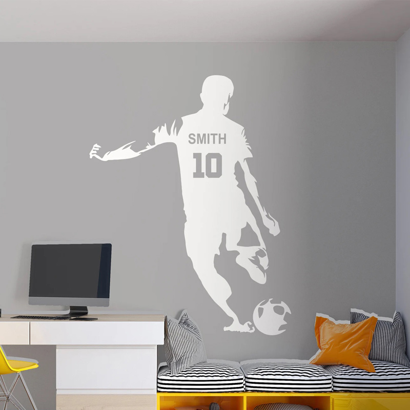 Gepersonaliseerde voetbalspele - Baby Name Wall Art recensie en prijs
