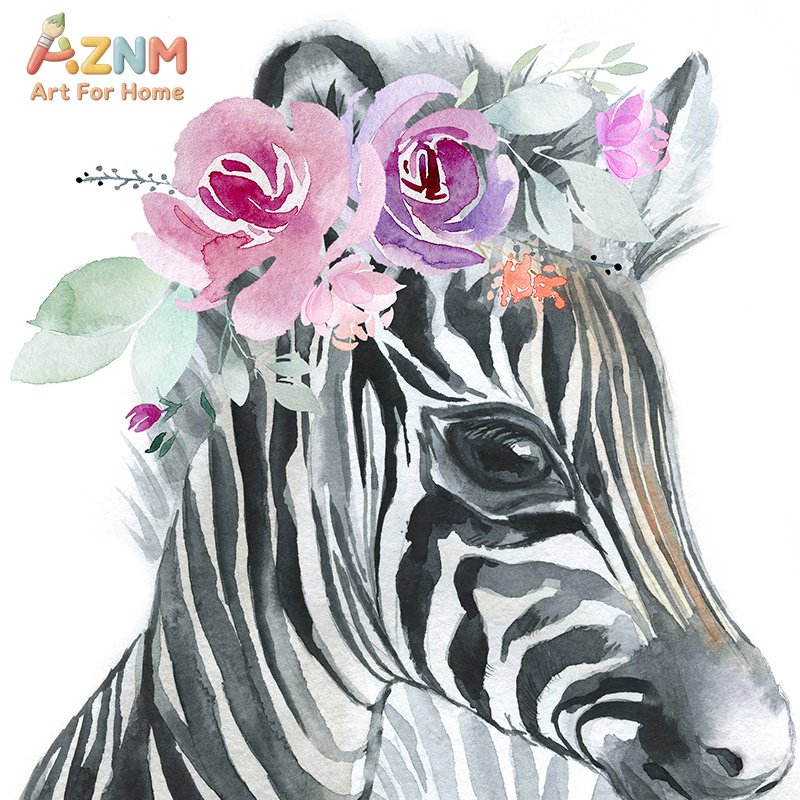 Dieren Bloemenkroon Kunst Deco - Baby Nursery Giraffe recensie en prijs