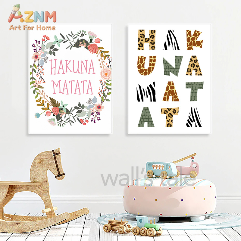 Dieren Bloemenkroon Kunst Deco - Baby Nursery Giraffe recensie en prijs