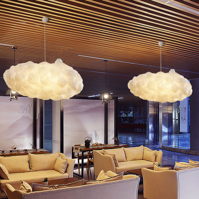 Nordic Clound Kroonluchter Cre - Baby Nursery Chandelier recensie en prijs