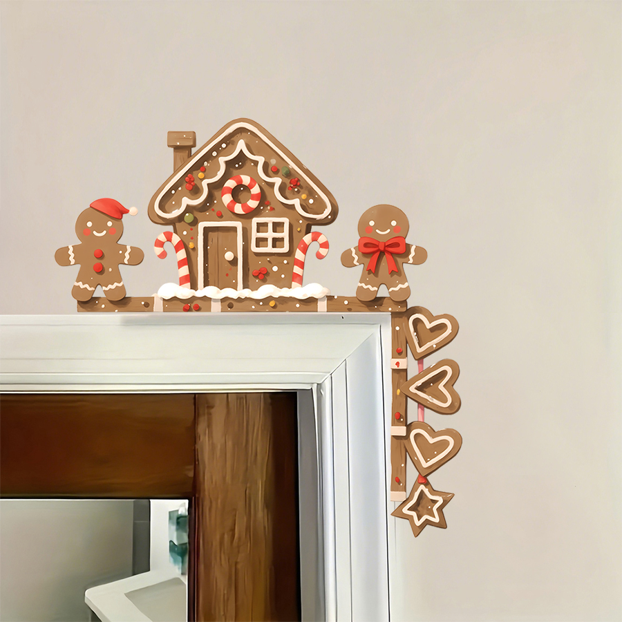 Peperkoekhuis & Man Kerst muur - Baby Nursery Kids recensie en prijs