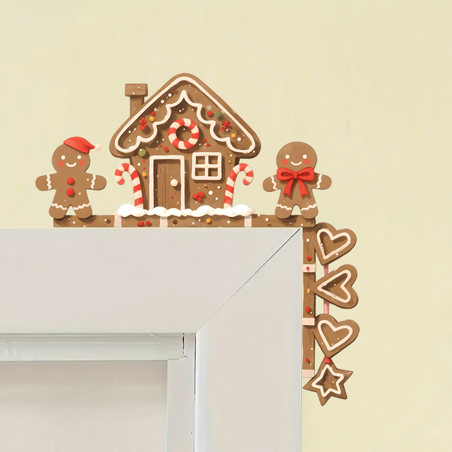 Peperkoekhuis & Man Kerst muur - Baby Nursery Kids recensie en prijs