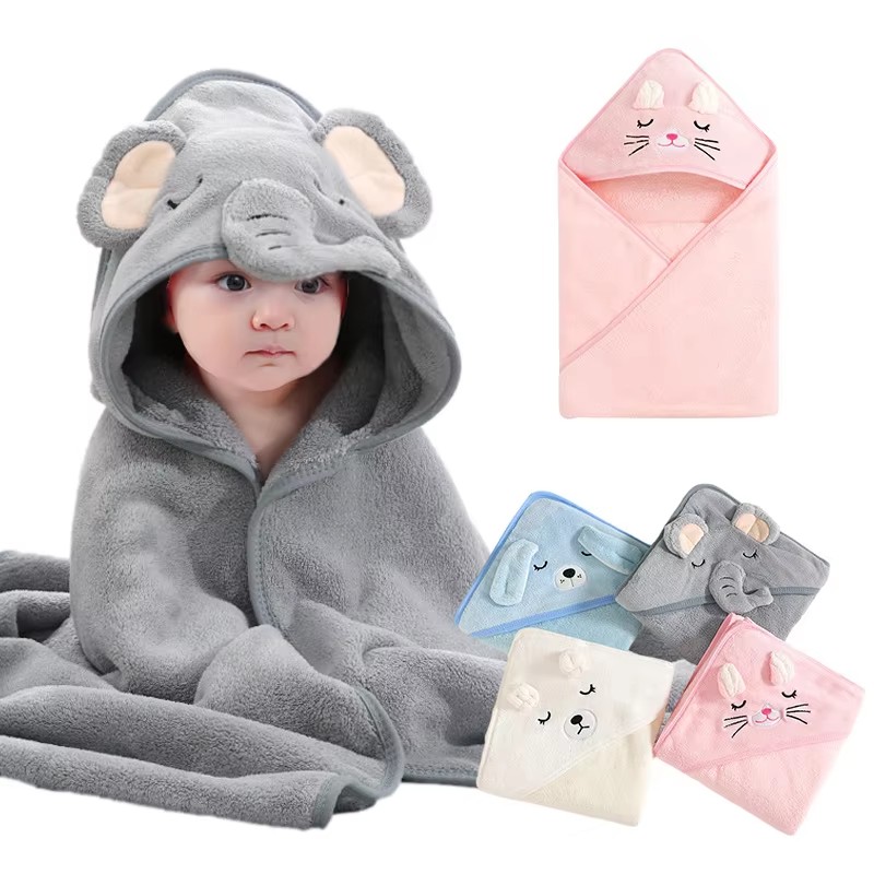 Cartoon babybadhanddoeken Zach - Baby Nursery Accessories recensie en prijs