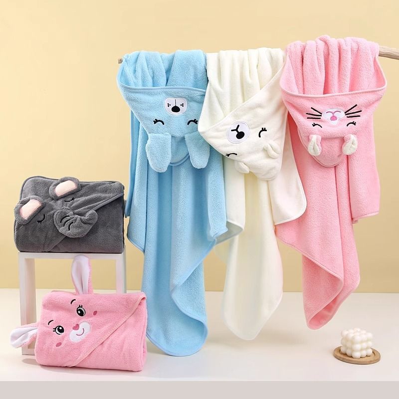 Cartoon babybadhanddoeken Zach - Baby Nursery Accessories recensie en prijs