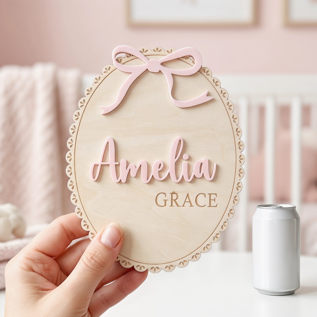 1Pc Custom Bow Lace Edge Baby  - Baby Nursery Kids recensie en prijs