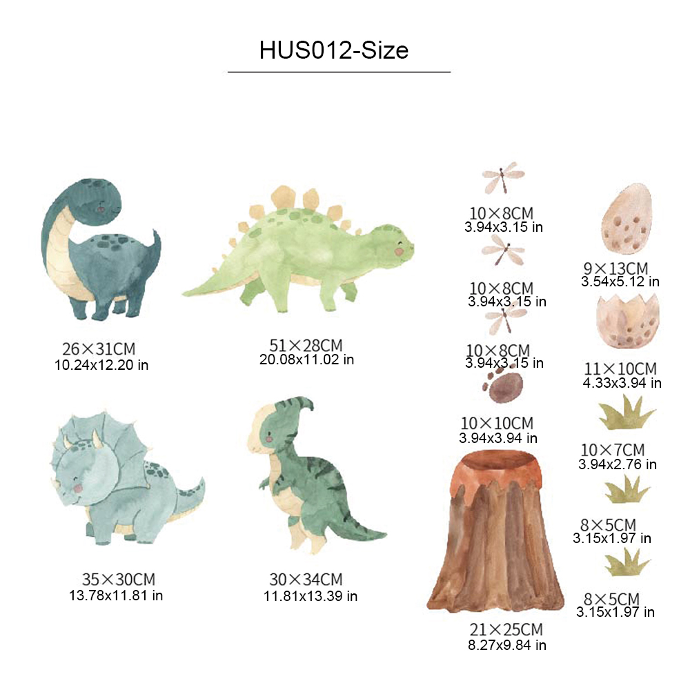 Dinosaurus Muurstickers, Dino  - Baby Nursery Accessories recensie en prijs