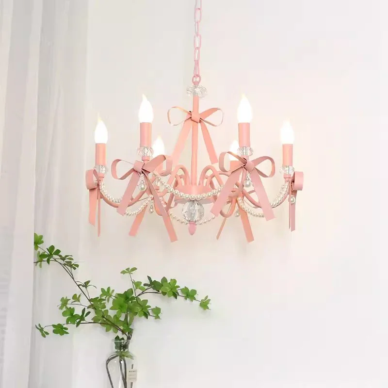 2025 Roze Mooie Kinderkamer Kr - Baby Nursery Chandelier recensie en prijs