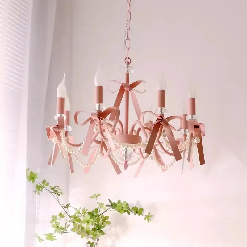 2025 Roze Mooie Kinderkamer Kr - Baby Nursery Chandelier recensie en prijs
