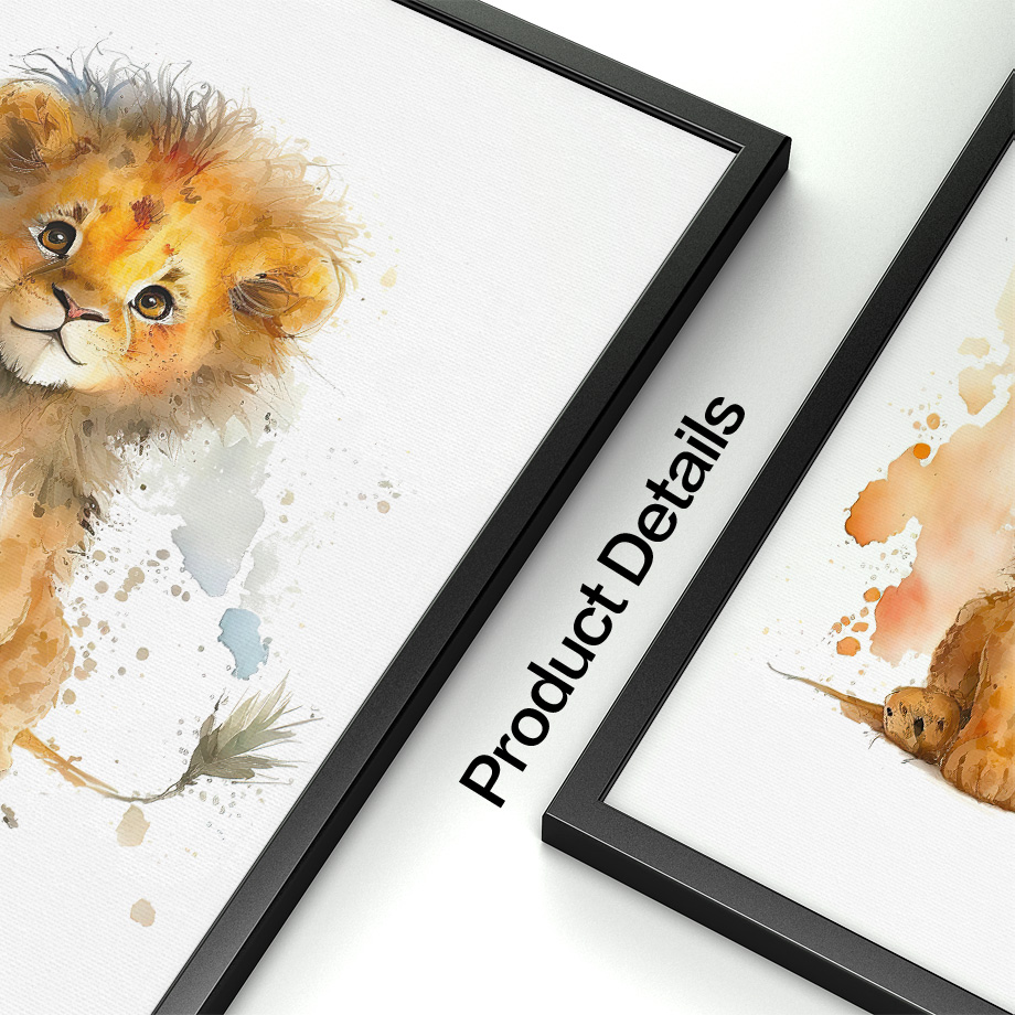 Dieren in de kinderkamer: Leeu - Baby Nursery Giraffe recensie en prijs