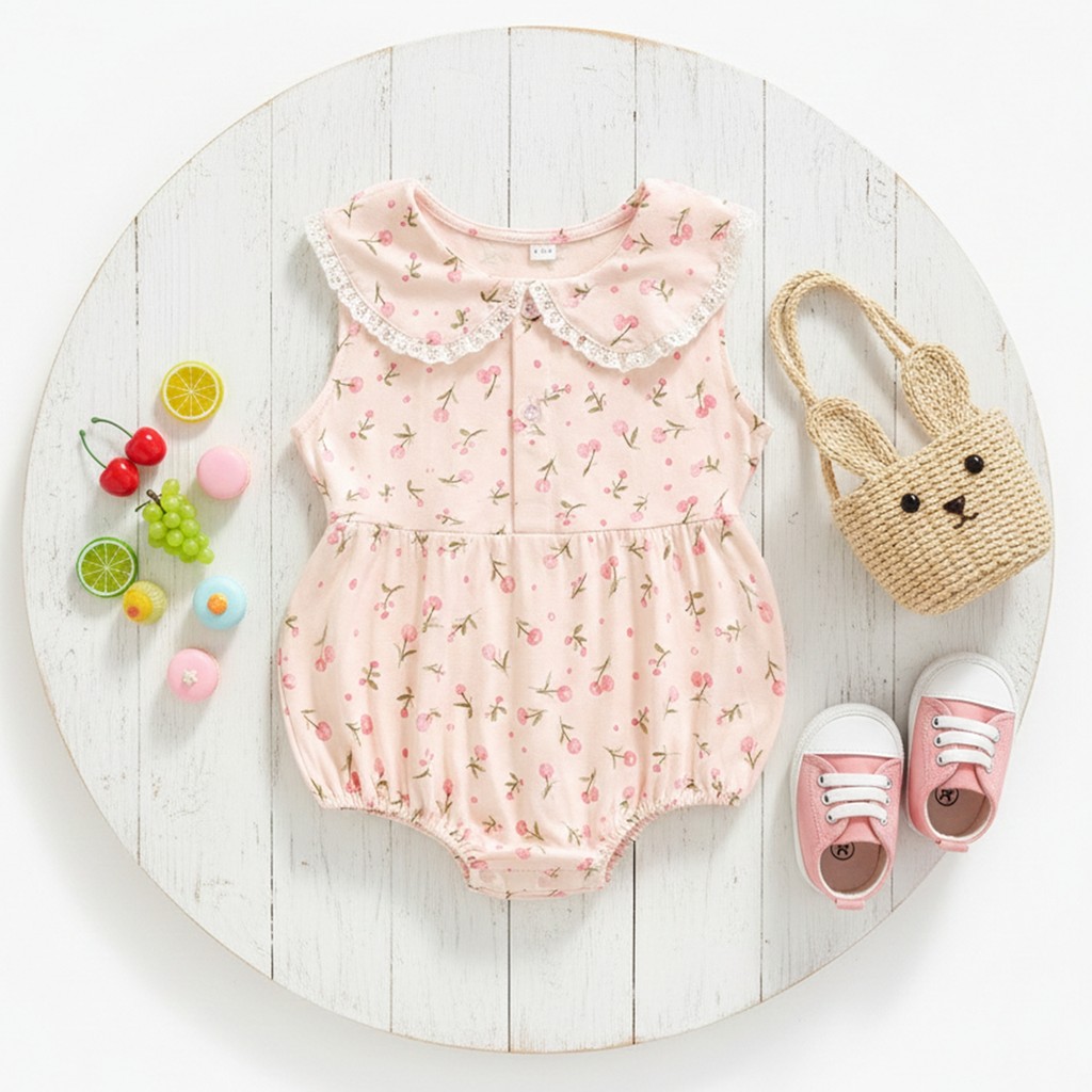 Sanlutoz Mode Bloemenkant Kled - Baby Nursery Accessories recensie en prijs